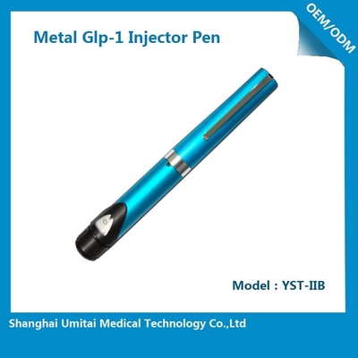 ตลับปากกาอินซูลินแบบกำหนดเอง Hgh ปากกาสีฟ้าสำหรับการฉีดยายาแบบเหลว